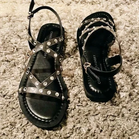 46) NWT Chinese Laundry Candi Sandals - Picture 2 of 8